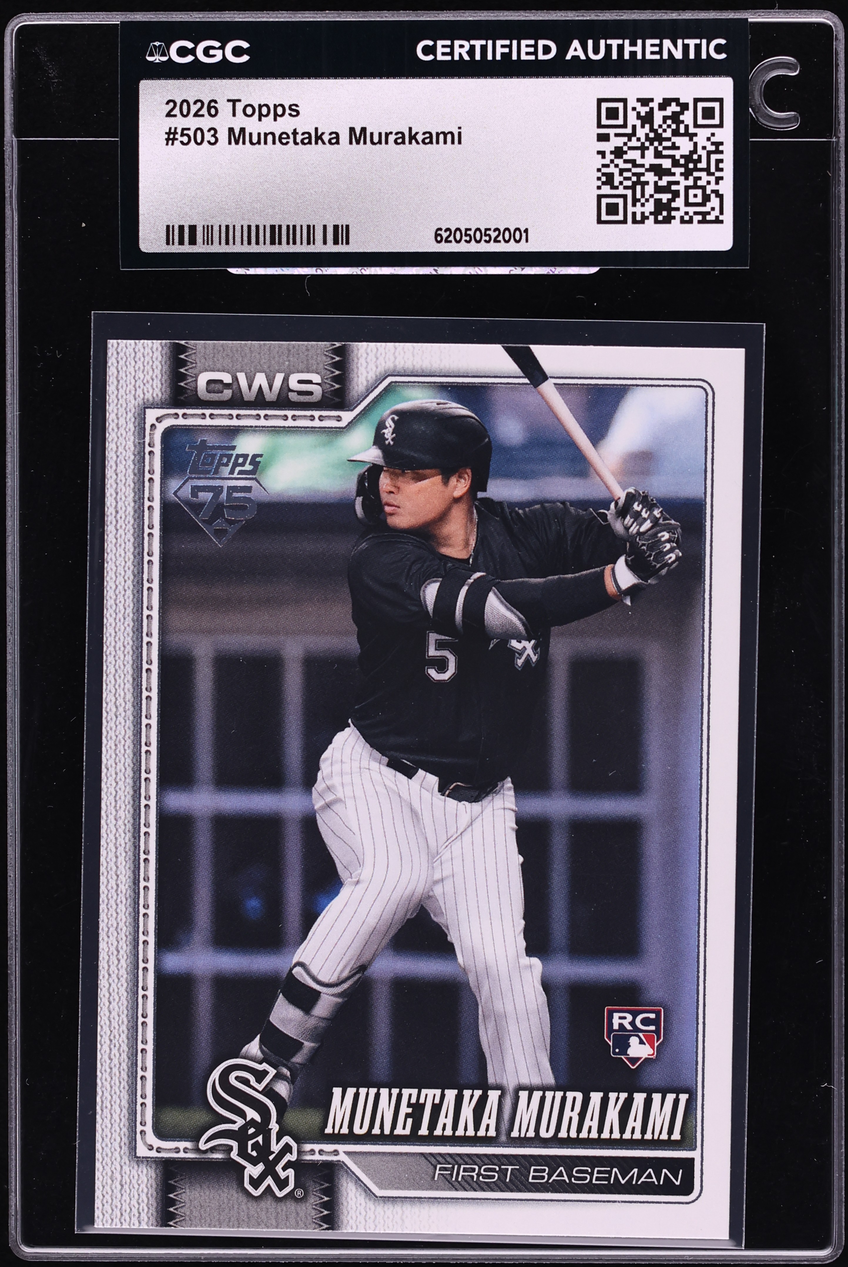 2026 Topps Munetaka Murakami ROOKIE #503 CGC AUTH on Fanatics Collect