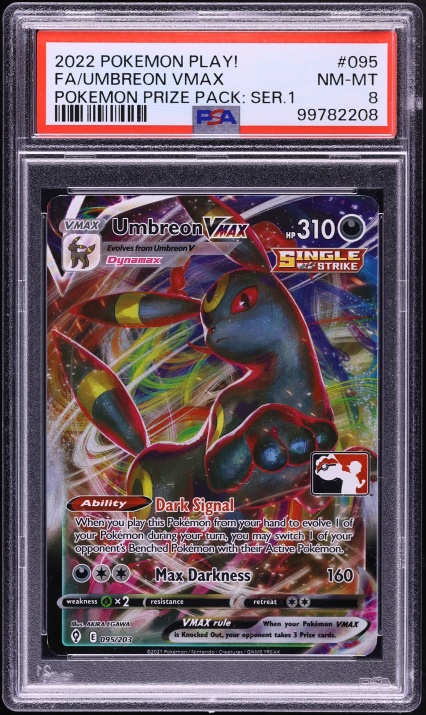 2021 Pokemon Japanese Sword & Shield VMAX Climax Umbreon VMAX #101