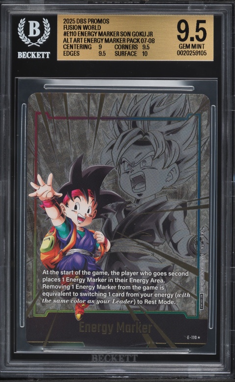 1995 Dragon Ball Bandai Visual Adventure Part EX Son Goku #253 PSA
