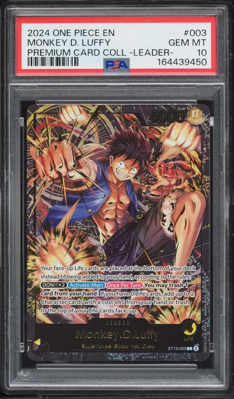 2024 One Piece Japanese Promo Emotion Exhibition Monkey D. Luffy