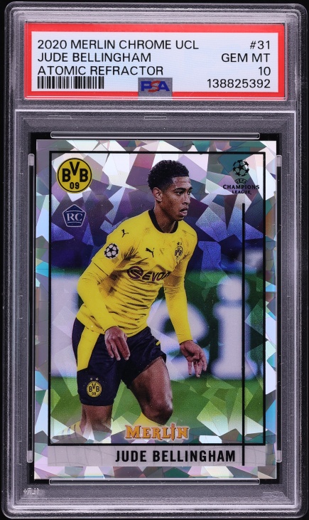 2020 Topps Inception UEFA Champions League Emerging Stars Red