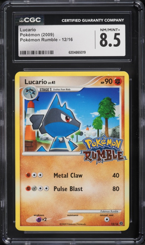 2025 Pokemon Japanese Playing Cards Taruka Lucario PSA 10 GEM MINT