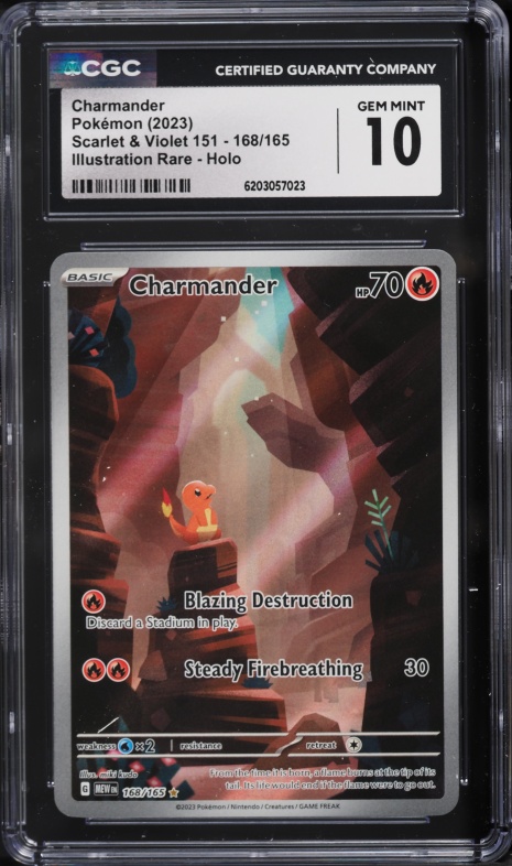 ポケモンカードゲーム PSA10 Charmander Obsidian Flames ETB Pokemon