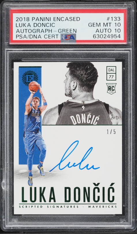 2018 Panini Chronicles Origins Luka Doncic ROOKIE RC AUTO /99