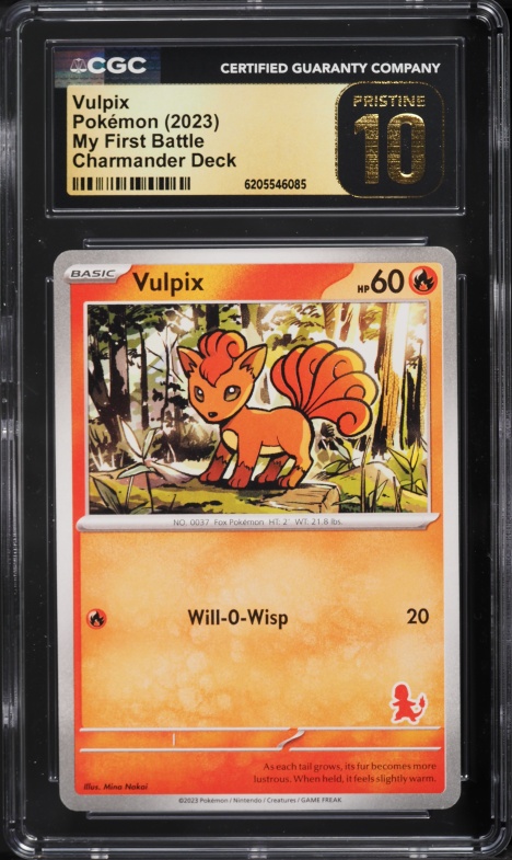 2025 Pokemon Japanese Mega Brave AR Vulpix #67 PSA 10 GEM MINT on