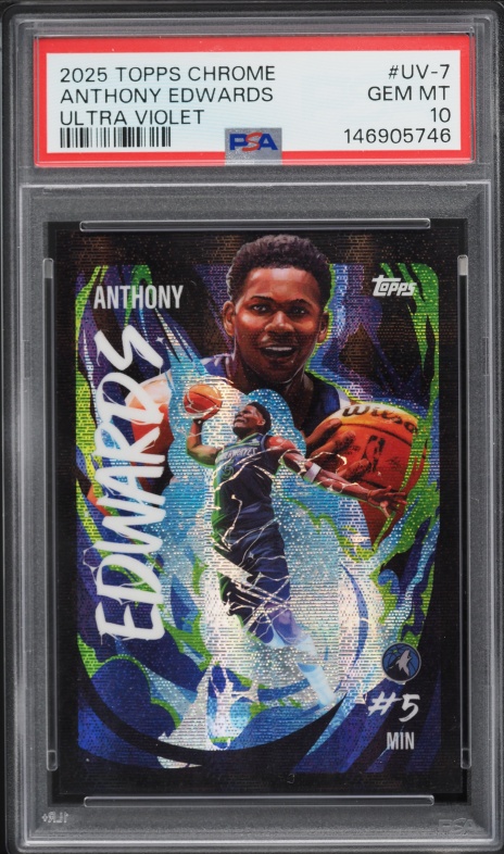 2025 Topps Chrome Paradox Superfractor Anthony Edwards 1/1 #PX-2