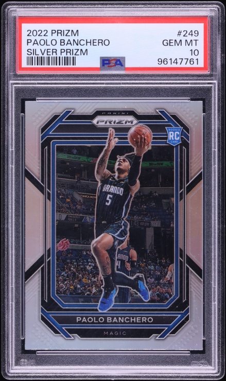2022 Prizm Paolo Banchero Silver #249 PSA 10 | Card Ladder