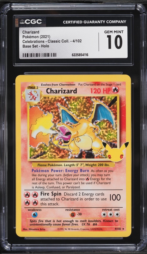 2020 Pokemon Japanese Uno Red Charizard #4 PSA 10 GEM MINT on