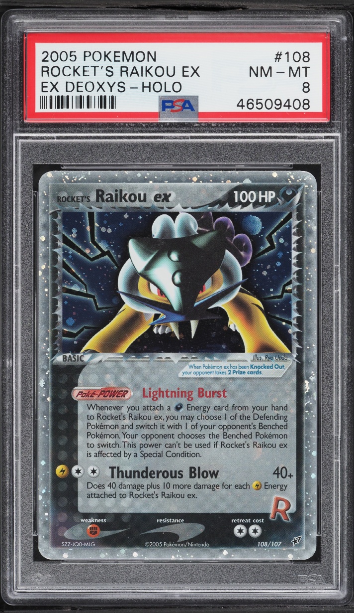 Rocket's Raikou ex