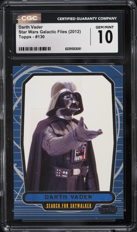 2012 Topps Star Wars Galactic Files Darth Talon #220 CGC 9 MINT on