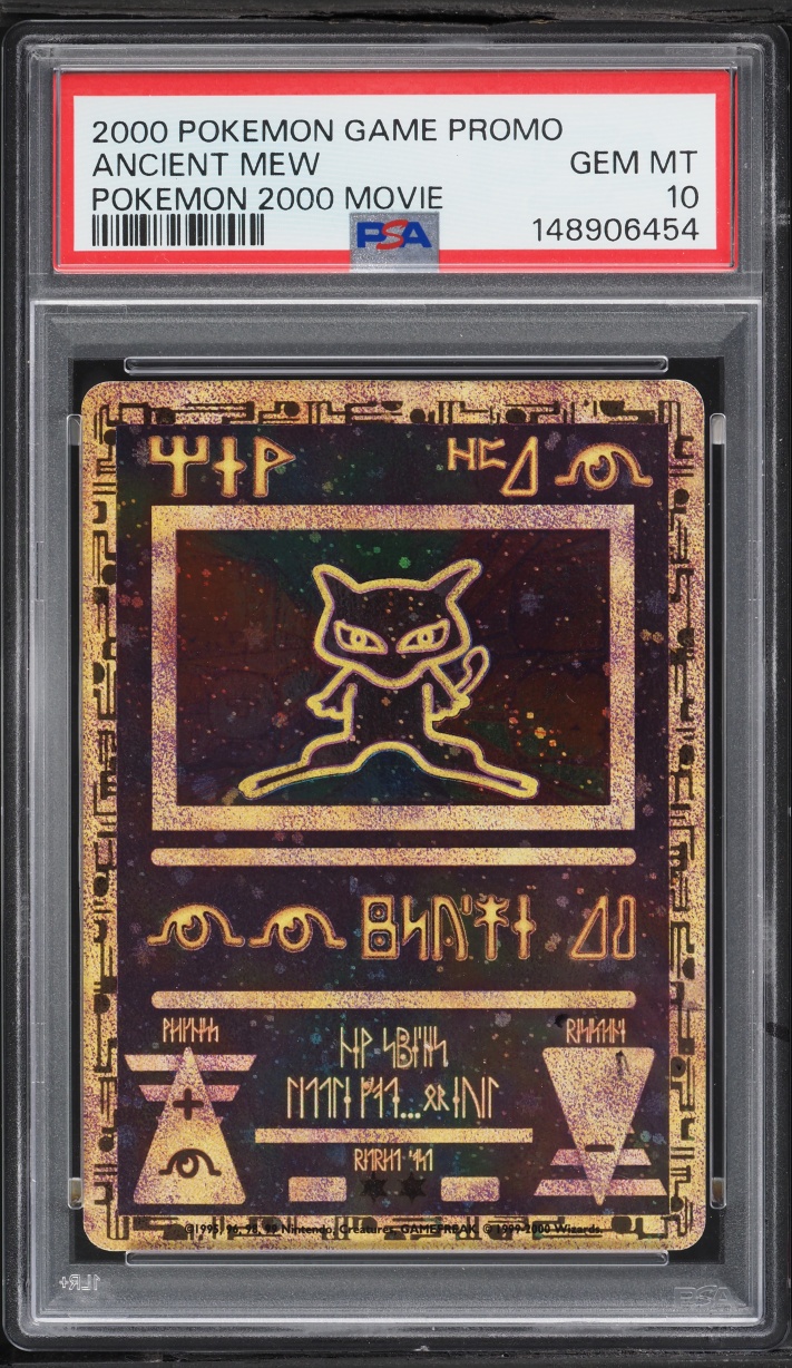 2000 Pokemon Movie Promo Ancient Mew PSA 10 GEM MINT