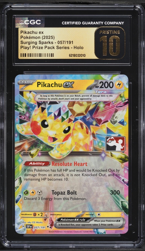 2025 Pokemon Japanese Mega Dream ex SAR Pikachu ex #234 PSA 10 GEM