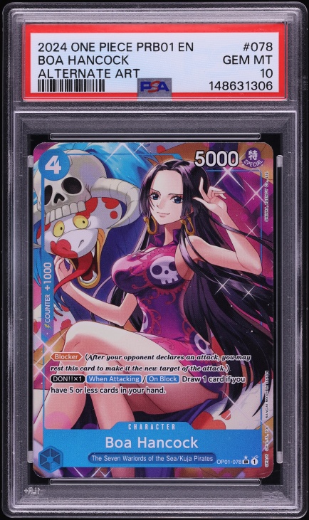 2025 One Piece Japanese Premium Best Vol.2 Boa Hancock #PRB02-017