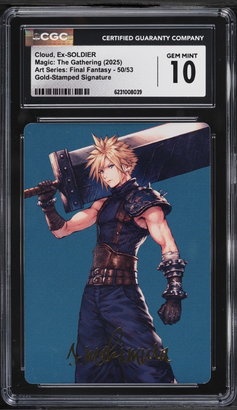 2025 Magic The Gathering Final Fantasy Commander Char Borderless