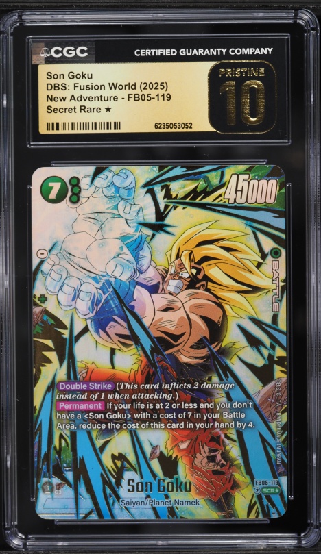 2025 Dragon Ball Super Fusion World Saiyan's Pride SR 1 Star Son