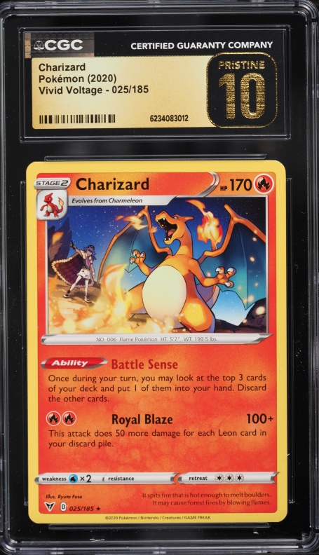 2020 Pokemon Japanese Uno Red Charizard #4 PSA 10 GEM MINT on