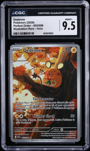 2021 Pokemon Japanese SWSH VMAX Climax Full Art Dedenne #200 CGC 9