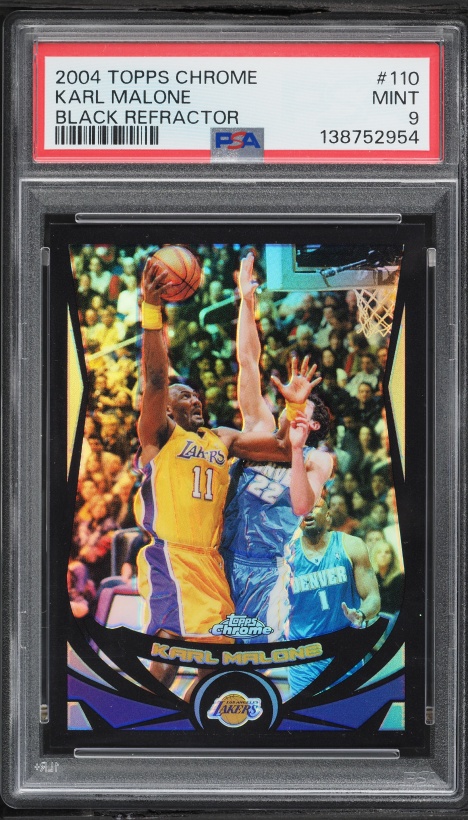1986 Fleer Basketball Karl Malone ROOKIE #68 PSA 10 GEM MINT on
