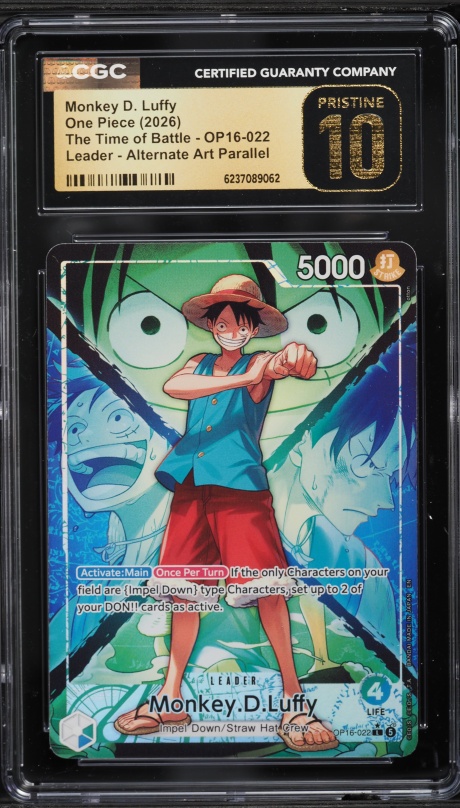 2022 One Piece Japanese Premium 25th Anniversary Monkey D. Luffy