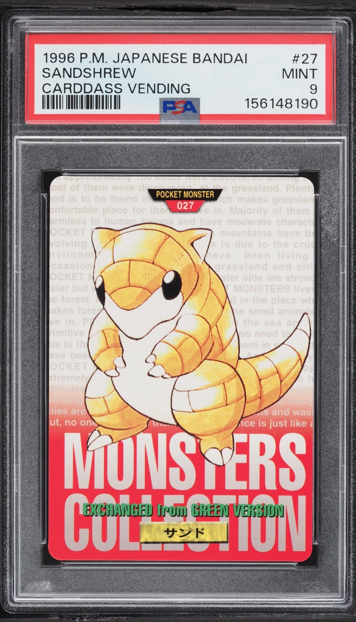 Sandshrew PSA 9