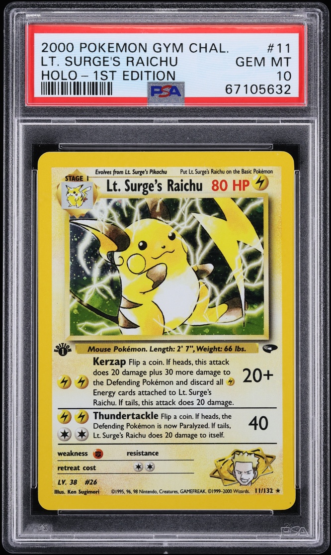 Lt. Surge's Raichu