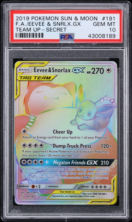 Eevee & Snorlax GX