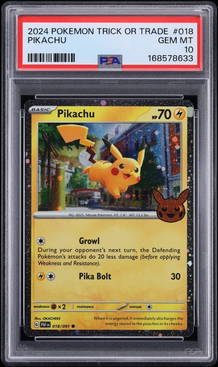 2024 Pokemon SV Black Star Promo World Championships Pikachu #190