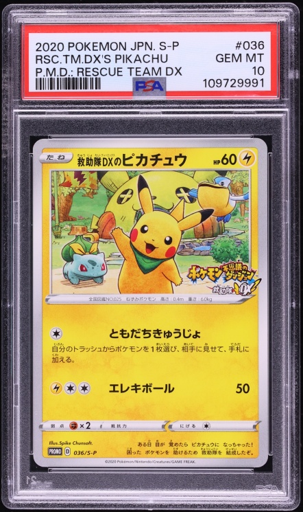 Rescue Team Dx's Pikachu