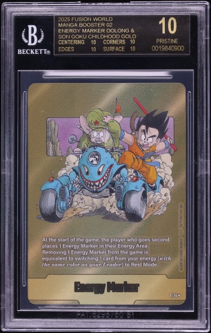 2025 DBS: Fusion World Manga Booster 02 Energy Marker - Vol.12