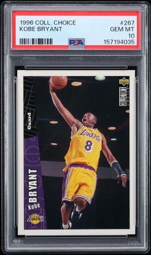 1997 Skybox Z-Force Total Impact Kobe Bryant #1TI CGC AUTH on