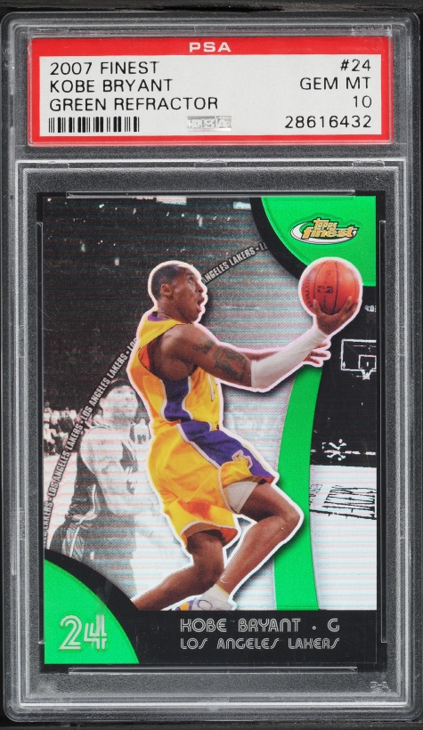 1997 Skybox Z-Force Total Impact Kobe Bryant #1TI CGC AUTH on