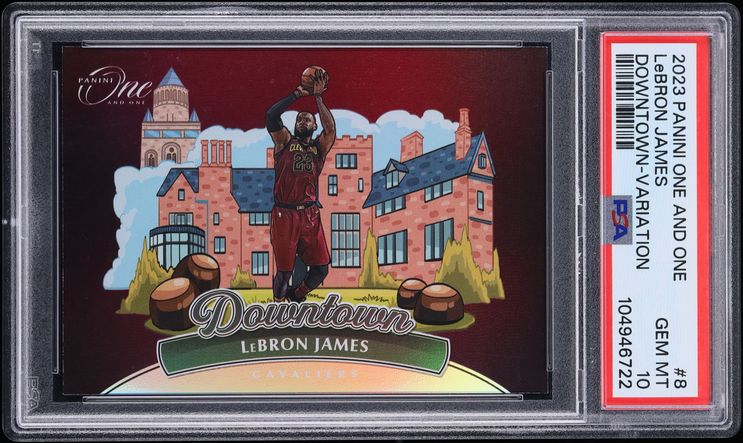 2013 Panini Innovation Kaboom! LeBron James #18 PSA 10 GEM MINT on