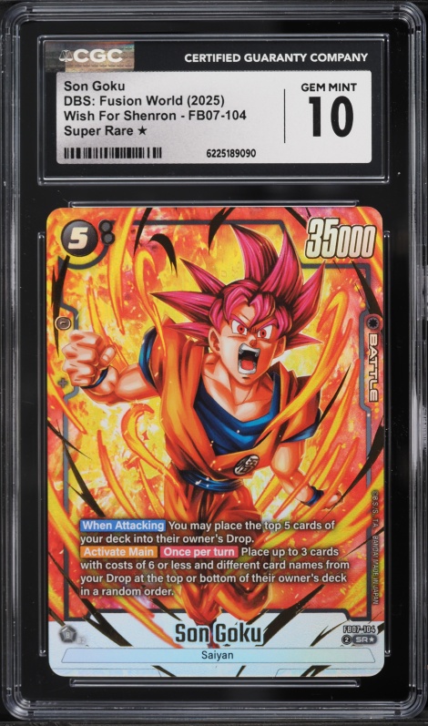 2025 DBS: Fusion World Promotional Cards 40th Anniv Vol 2 Top 8