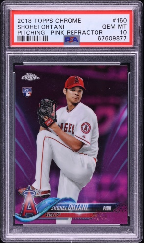 2018 Topps Definitive Red Shohei Ohtani ROOKIE AUTO 1/1 #DRA-SO