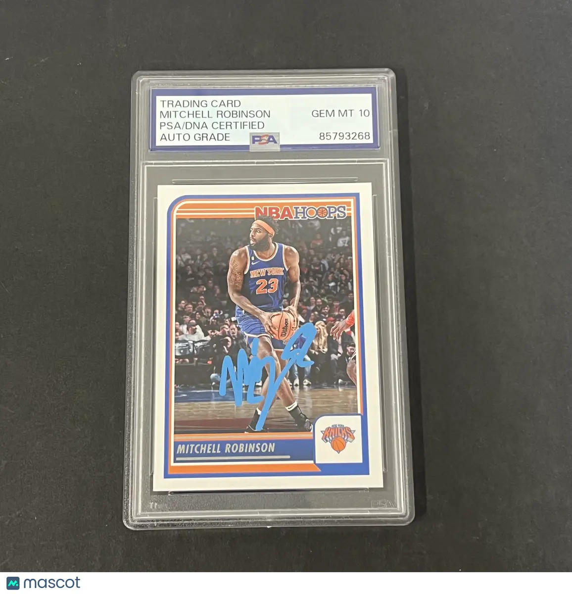 その他 Porter Robinson Signed card Mitchell Robinson 2023-24 Panini NBA Hoops#121 Signed Card PSA