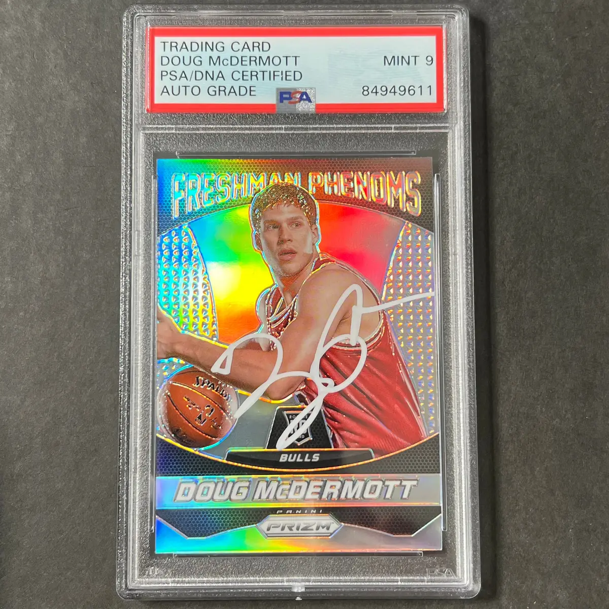 2014-15 Panini Prizm Freshman Phenoms #9 Doug McDermott RC Signed