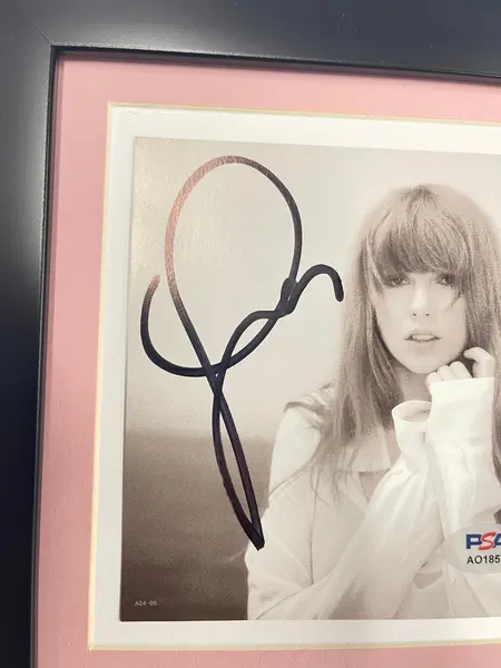 Taylor Swift Signed CD Cover Framed PSA/DNA The Tortured Poets