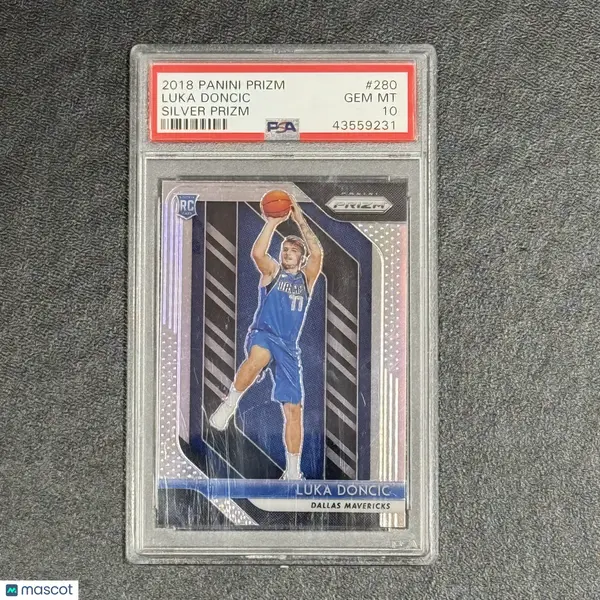 2018 Prizm Luka Doncic Silver #280 PSA 10 | Card Ladder