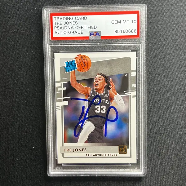 2020 Tre Jones Contenders Auto RC Spurs 【公式通販】