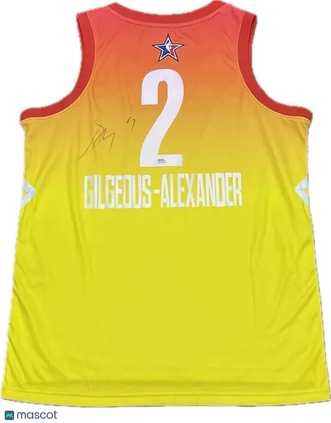 Shai Gilgeous-Alexander Signed  All-Star Jersey PSA Autographed
