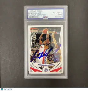 2023 Panini Flawless Enshrined Signatures Ben Wallace AUTO /25 #ES