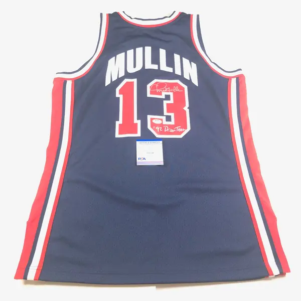 Chris Mullin Signed Jersey PSA/DNA Team USA Autographed Dream Team