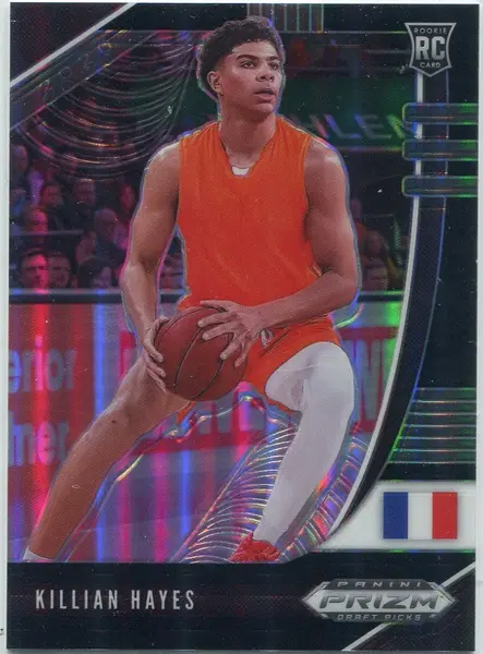 Killian Hayes 2020 Panini Prizm Draft Picks Black Prizm RC #52 1/1