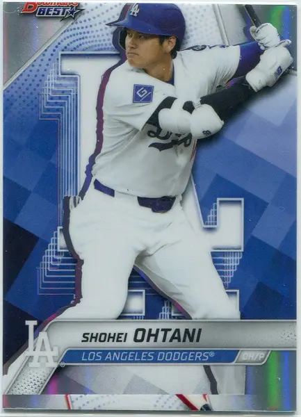 Shohei Ohtani 2025 Bowman's Best Refractor Card #46