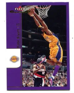 2001 Topps Chrome Black Refractor Kobe Bryant /50 #50 PSA 8.5 NM