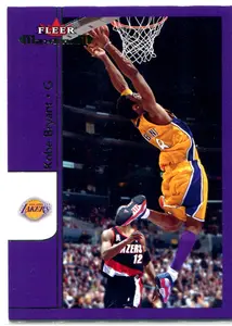 2001 Topps Chrome Black Refractor Kobe Bryant /50 #50 PSA 8.5 NM