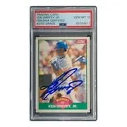 Ken Griffey Jr Signed Mariners 1989 Score #100T Rookie Card PSA/DNA Gem MT 10
