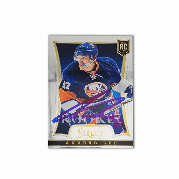 2013-14 Panini Select #189 ANDERS LEE Autographed Rookie Card