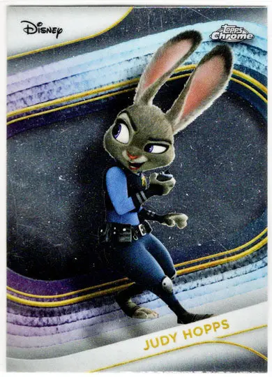 2025 Topps Chrome Disney Base Card 168 Judy Hopps on Fanatics Collect
