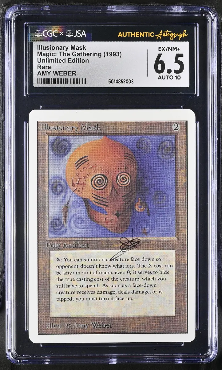 Magic MTG Illusionary Mask [Unlimited Edition] CGC 6.5 EX/NM JSA